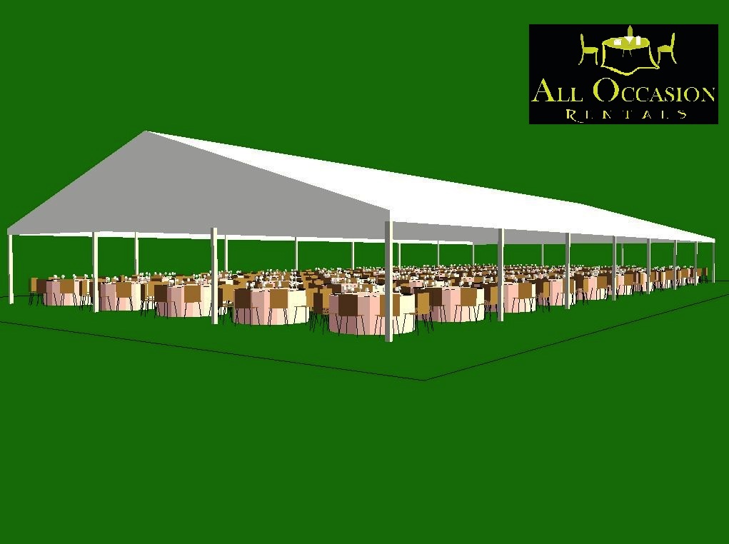 Clearspan Structure Tents 50 'X 100'